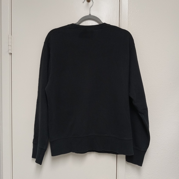 Uniqlo x Kaws x Sesame Street Embroidered Black Sweatshirt Elmo - Picture 2 of 4